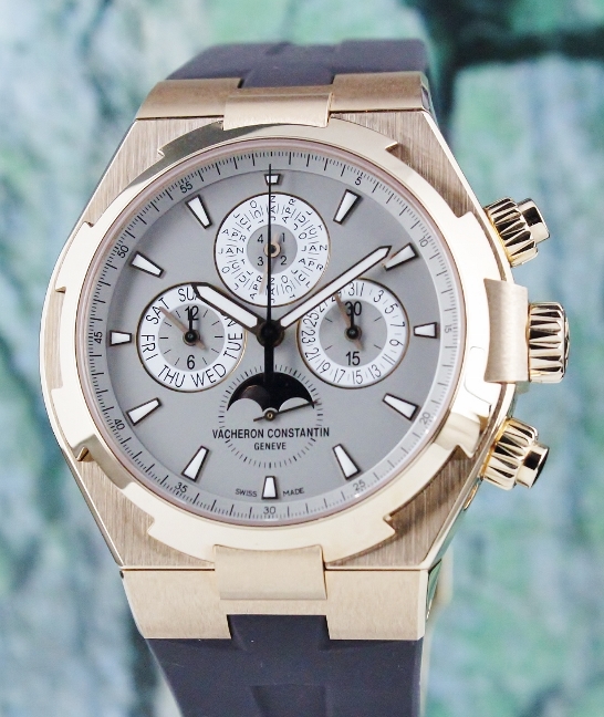 (image for) Unworn Vacheron Constantin Overseas Chronograph Perpetual 18K Rose Gold / 49020/000R-9753